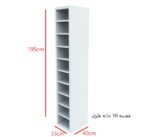 قفسه 10 خانه فلزی - تصویر 6